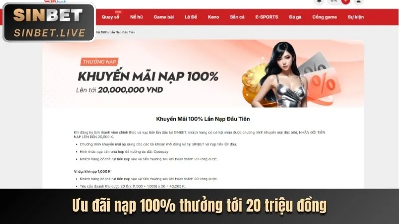 Ưu đãi chào mừng thành viên mới ebet4